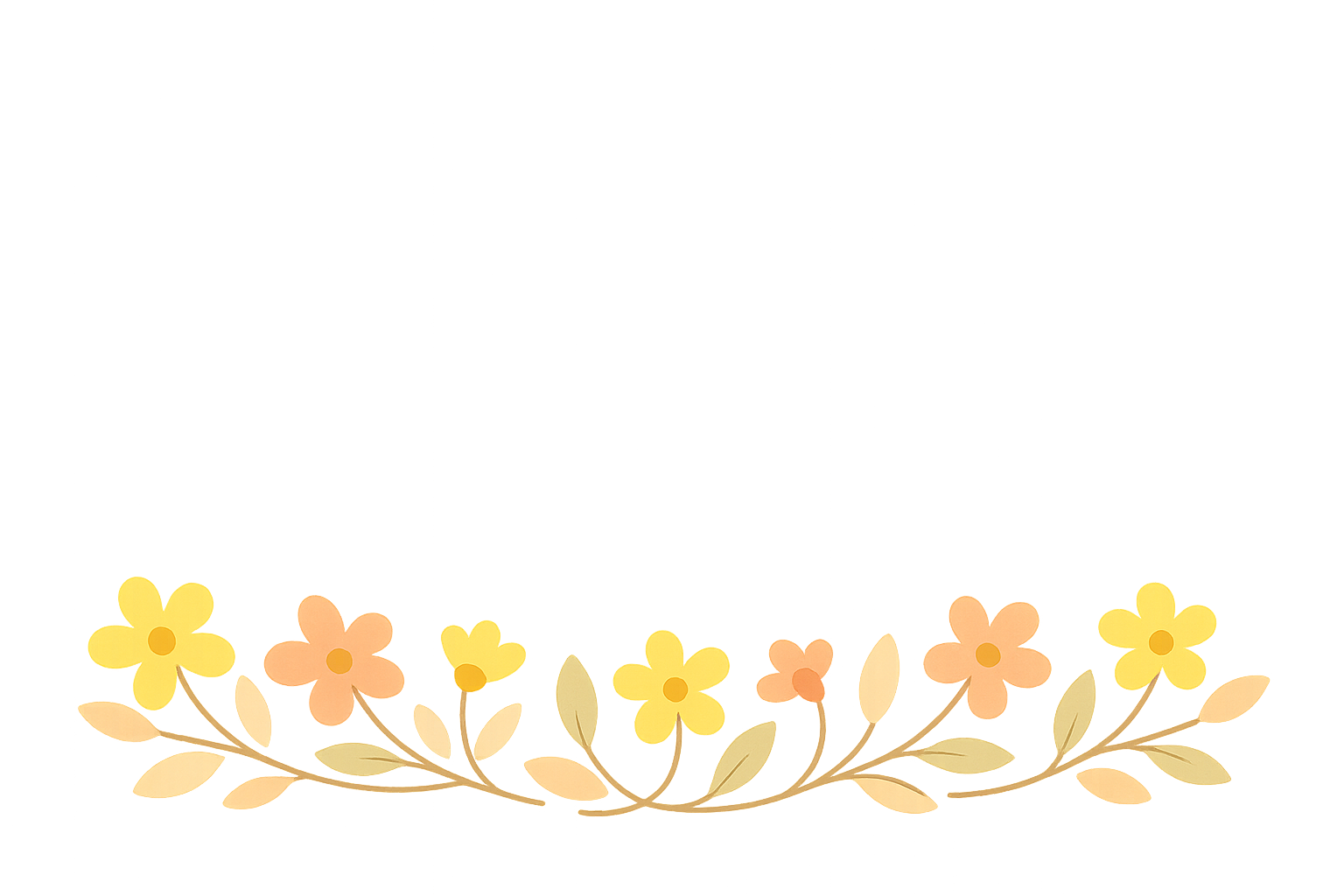 花の装飾
